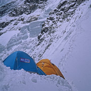 Népal - Nilgiri 7100m, camp 2 à 6500m. Photo GMHM